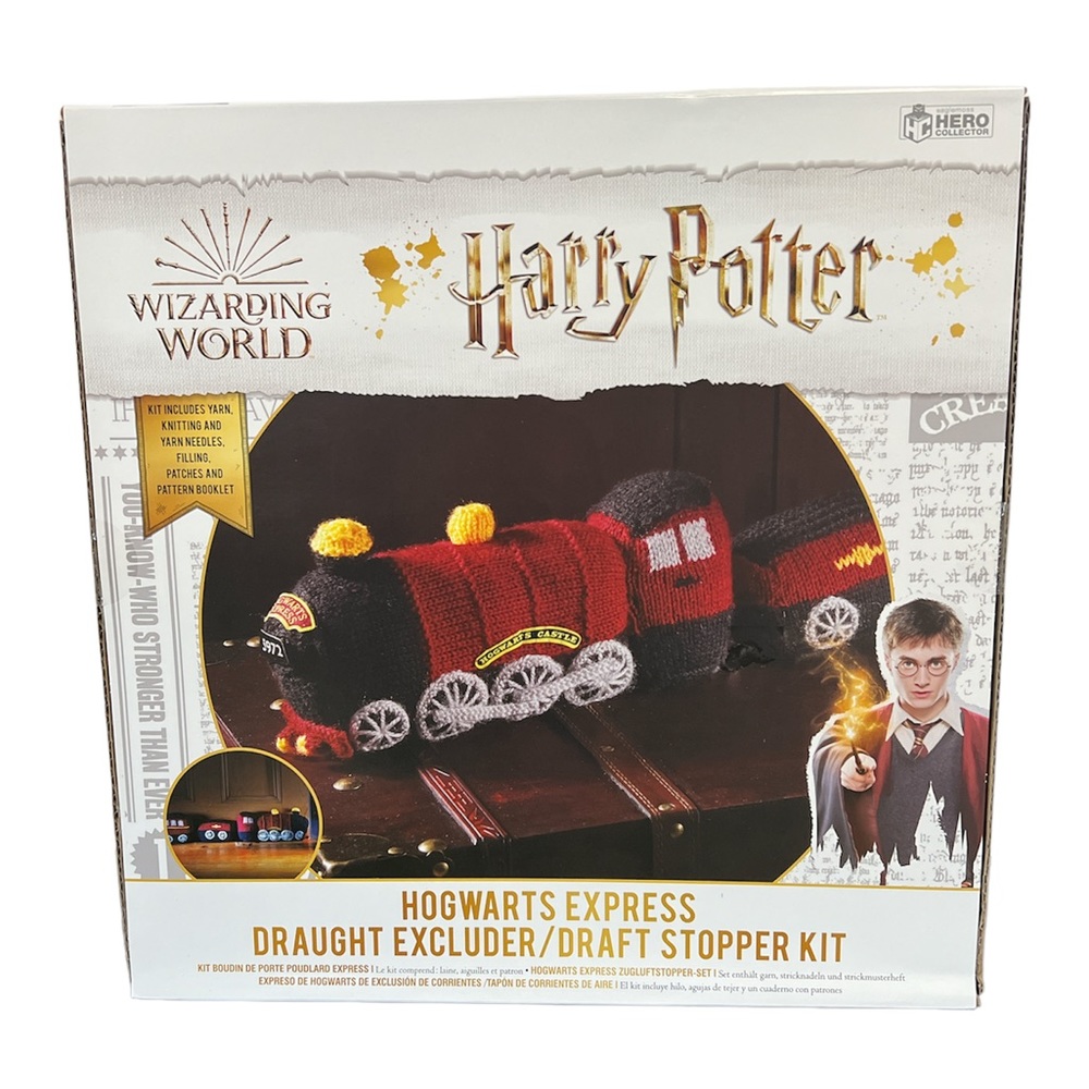 Harry Potter Draft Stopper Knitting Kit NEW